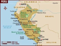 Peruu kaart